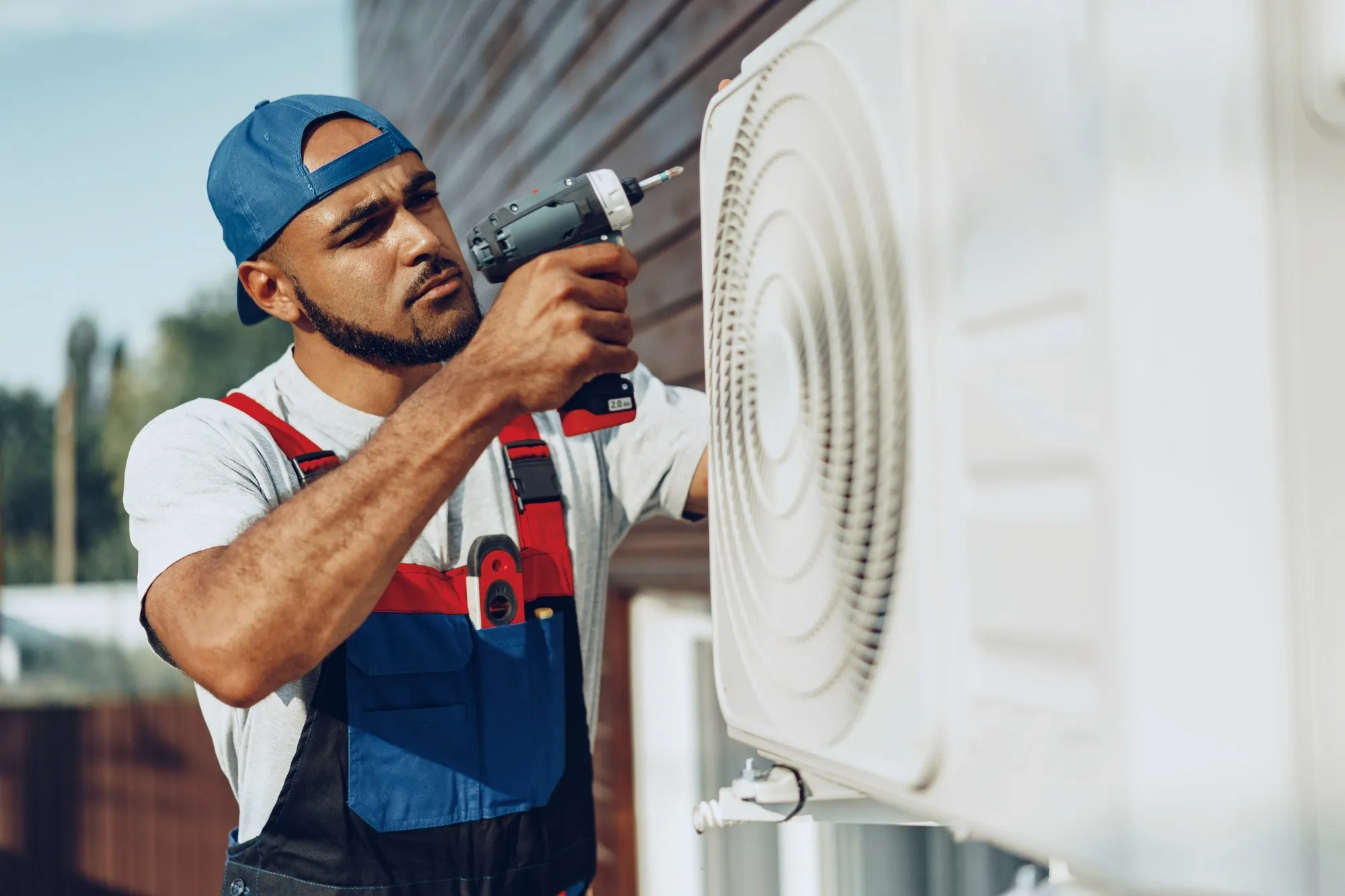Servicio de aire acondicionado en una vivienda de Chaco